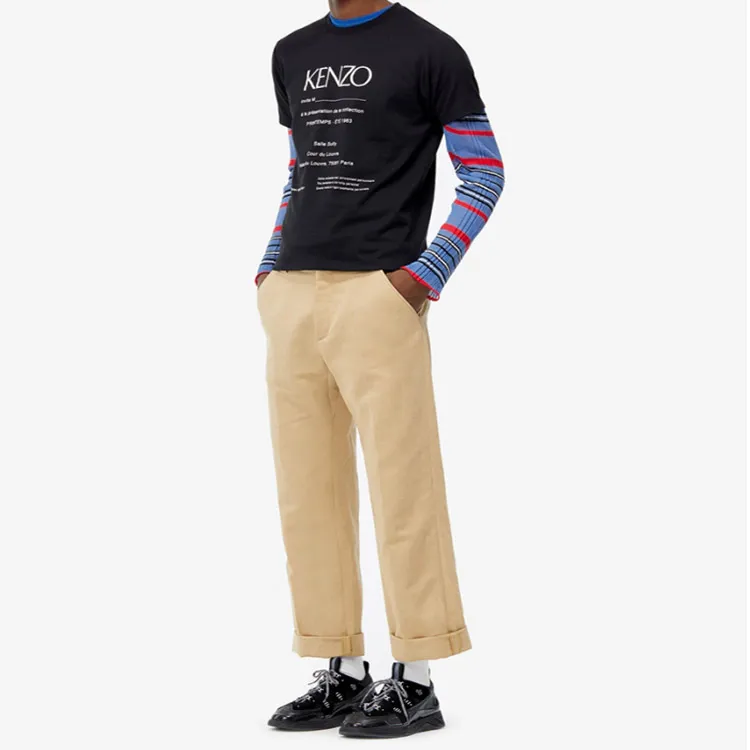 KENZO T Shirts Men Black-3