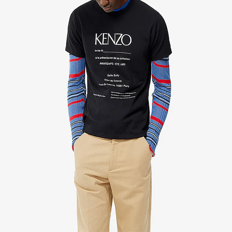 KENZO T Shirts Men Black-6