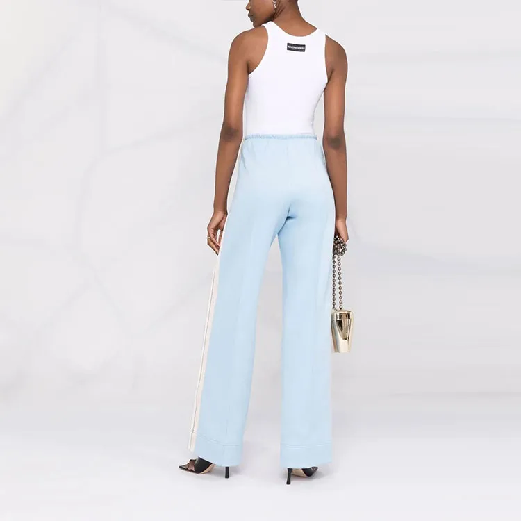 PALM ANGELS Casual Pants Women's Blue-2