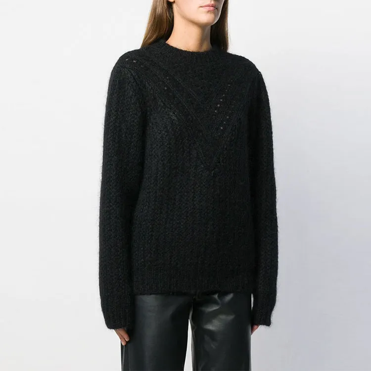 ALBERTA FERRETTI Loose Fit Sweater Women's Black-2