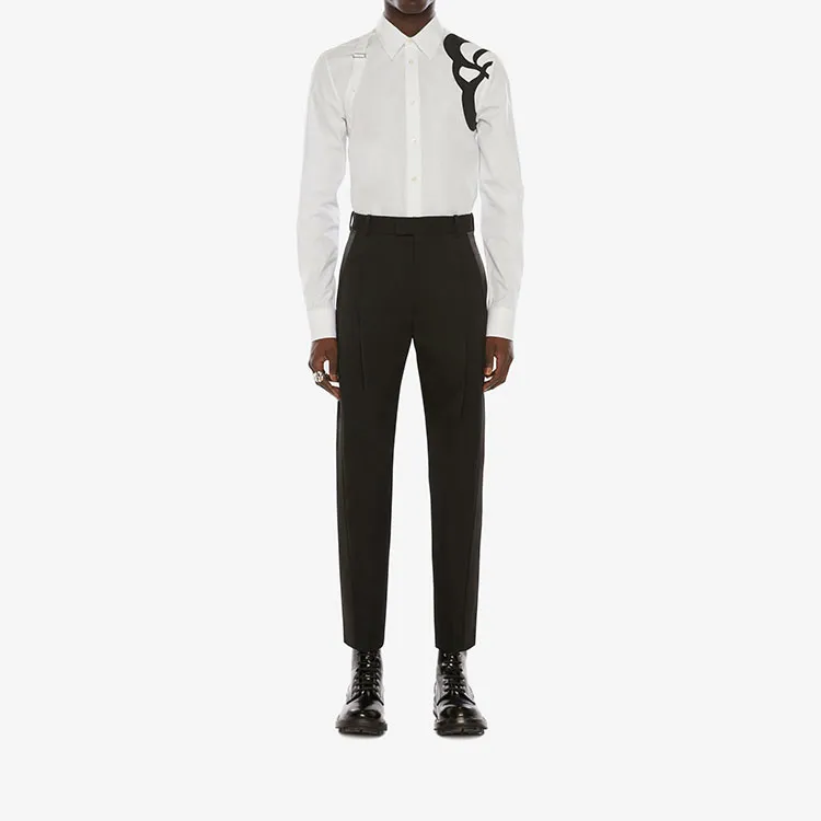 Alexander McQueen Cargo Pants Men Black-1