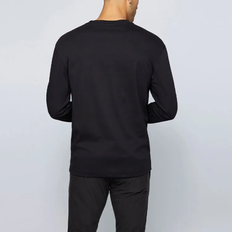 HUGO BOSS T Shirts Men Black-2