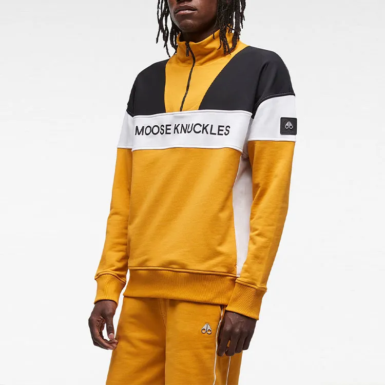 Moose Knuckles Sweatshirts Men Yellow-4