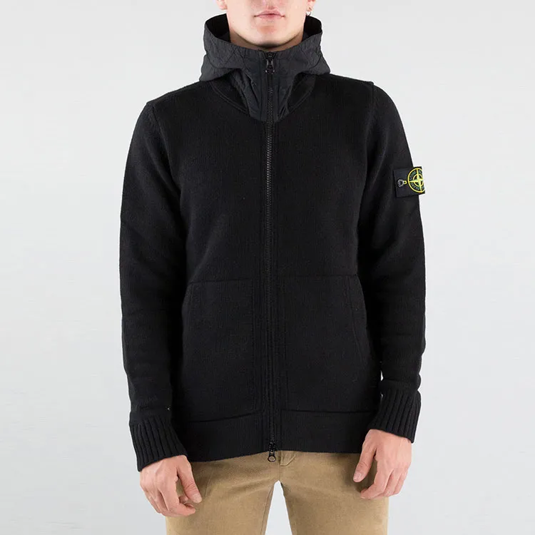 STONE ISLAND Jackets Men Black-4
