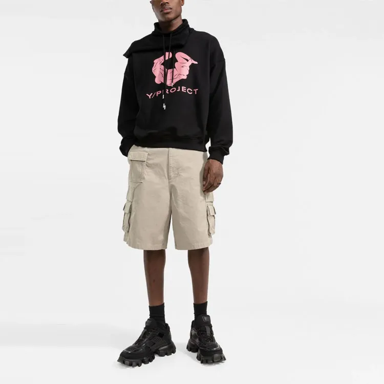 Balenciaga Cargo Shorts Men's Khaki-2