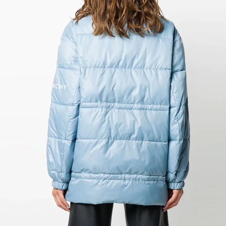 GIVENCHY Puffer Jacket Women's Blue-2