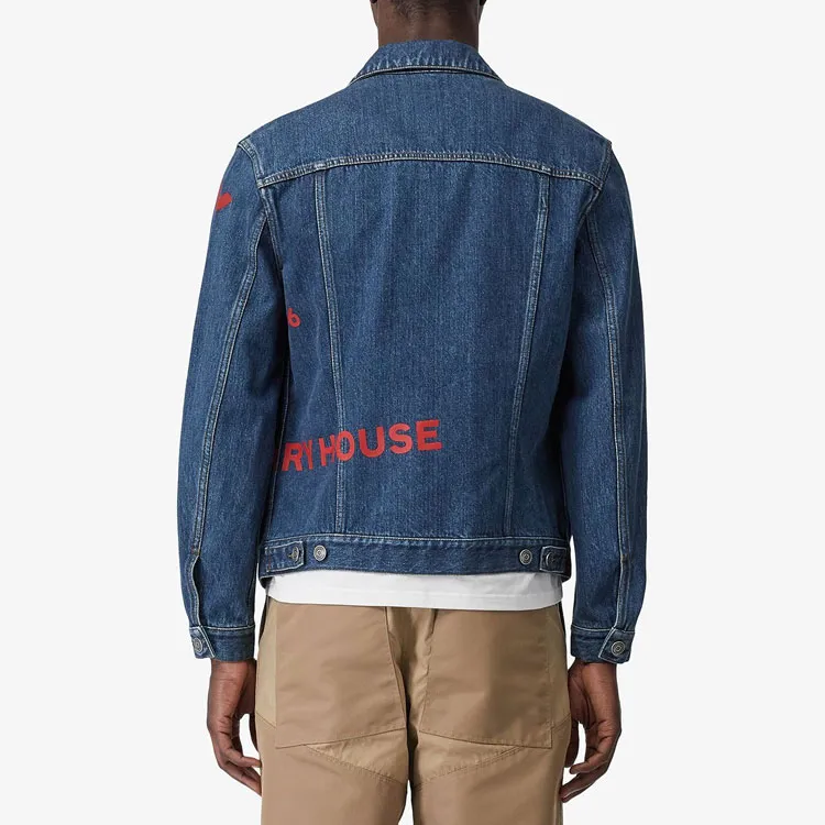 Burberry Denim Print Jacket-3