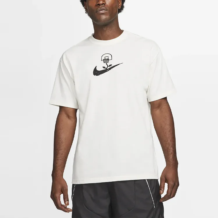 Nike SS21 T Shirt Asia Version Men's Ecru-3