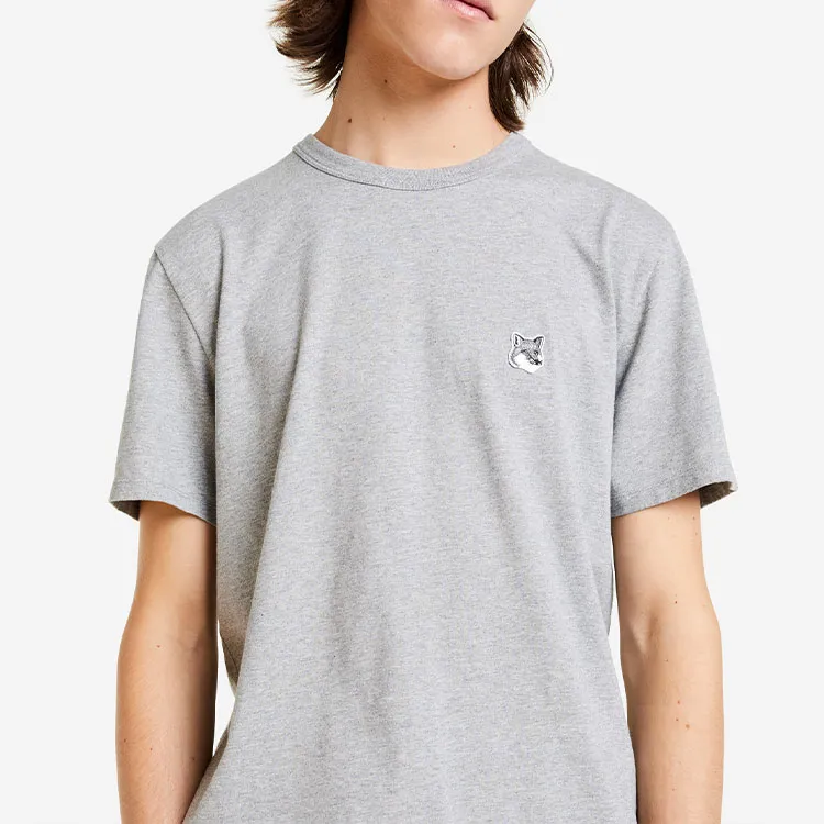 Maison Kitsune T Shirts Men Gray-2