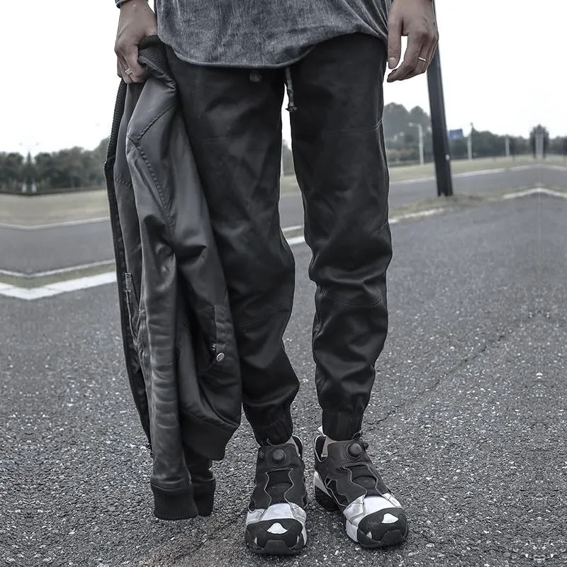 ENSHADOWER Casual Pants Unisex Black-5