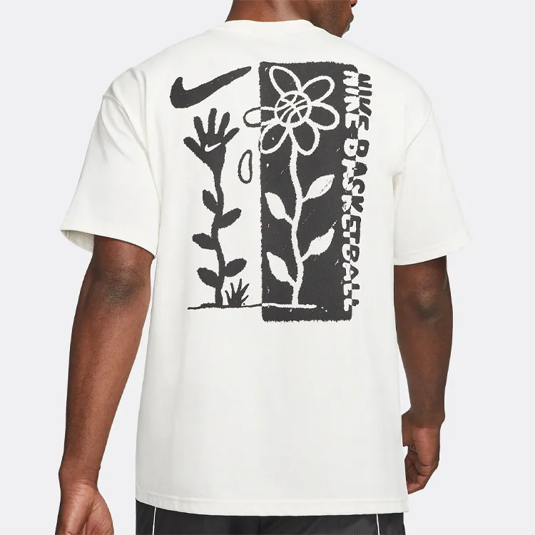 Nike SS21 T Shirt Asia Version Men's Ecru-4