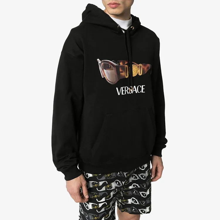 VERSACE Medusa Biggie Print Hoodie-5
