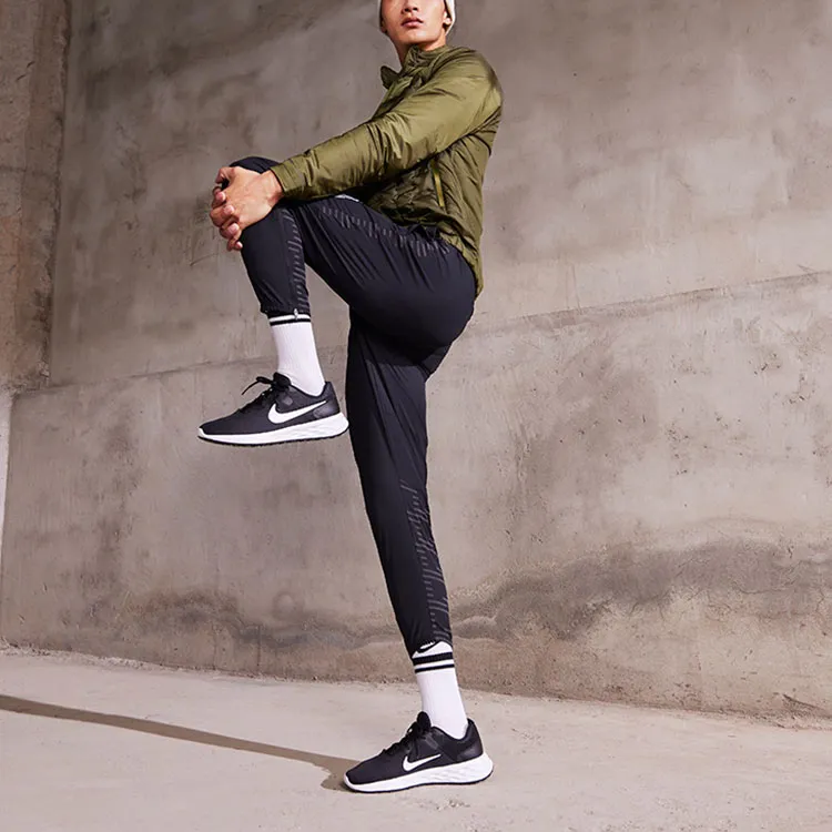 Nike Knitted Sweatpants Men Black-4