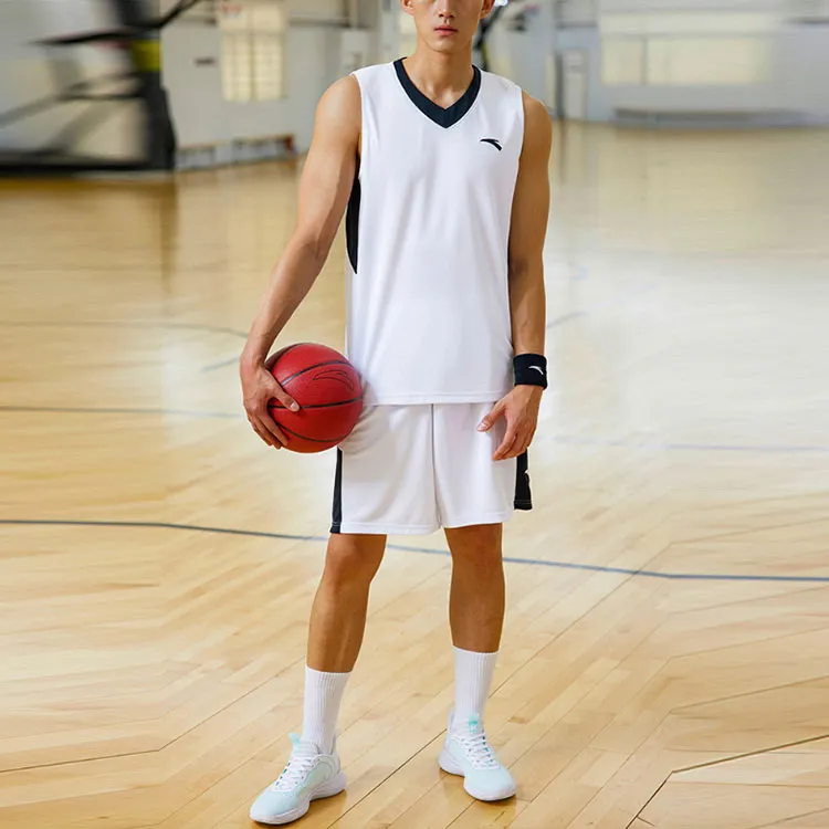 Anta Basketball Collection Set Men's White-2