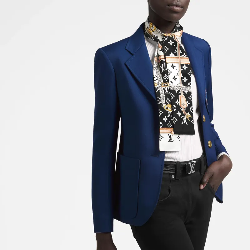 LOUIS VUITTON 2020 Confidential Silk Scarf-2