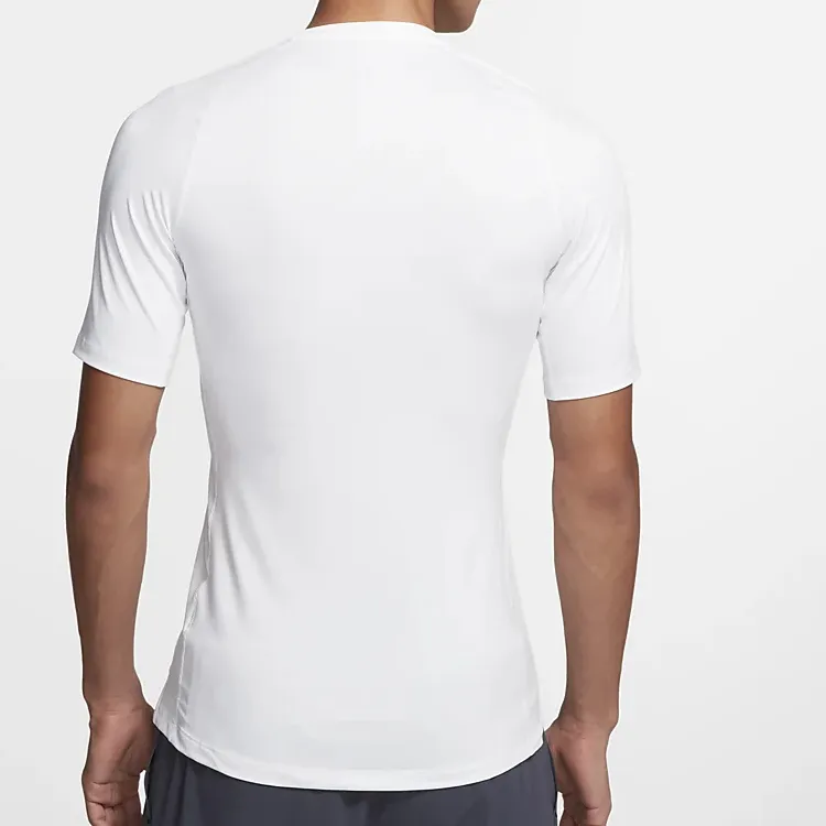 Nike T Shirts Men White-3