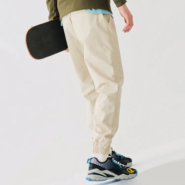 Champion Knitted Sweatpants Unisex Light Khaki-2