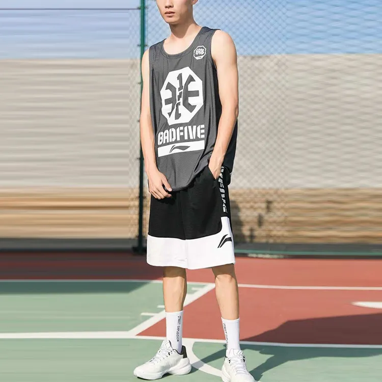 LiNing Casual Sportswear Men's Gray/Black-8