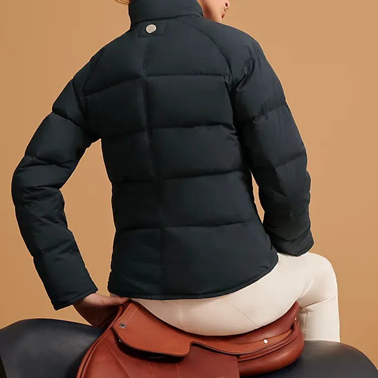 HERMES Down Jacket Women's Black-3