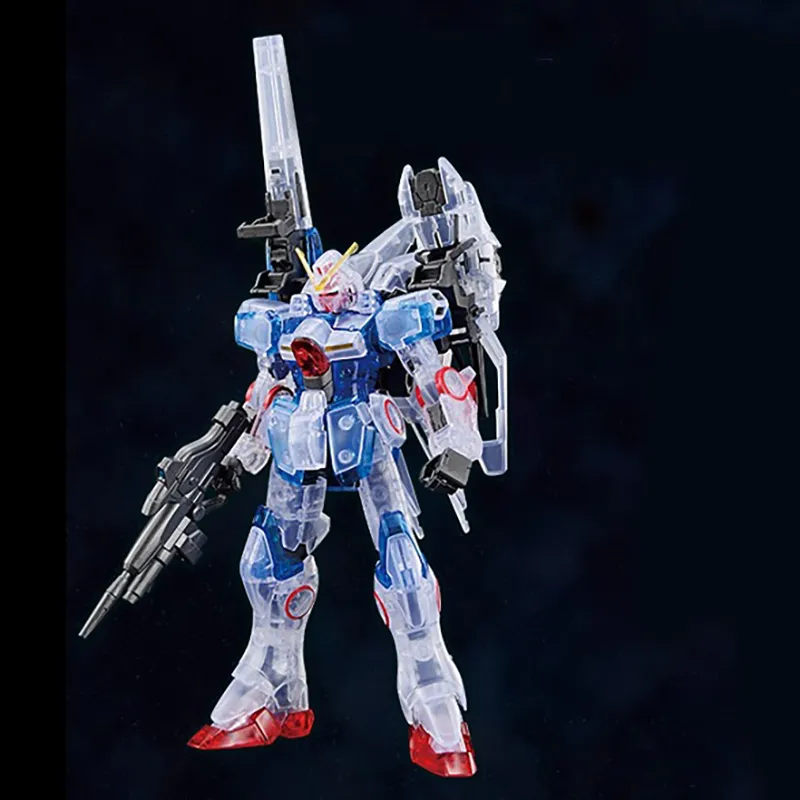 BANDAI V2 Gundam HG Gundam Base Limited SECOND V Model Kits Multicolor Transparent-2