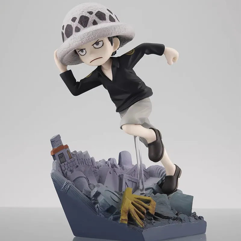 MegaHouse GEM One Piece One Piece, Childhood Luffy, Running Chibi Figures 12cm-2