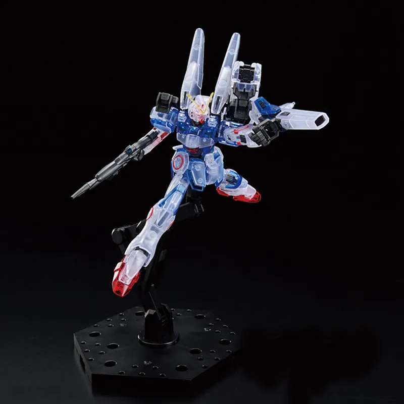 BANDAI V2 Gundam HG Gundam Base Limited SECOND V Model Kits Multicolor Transparent-3