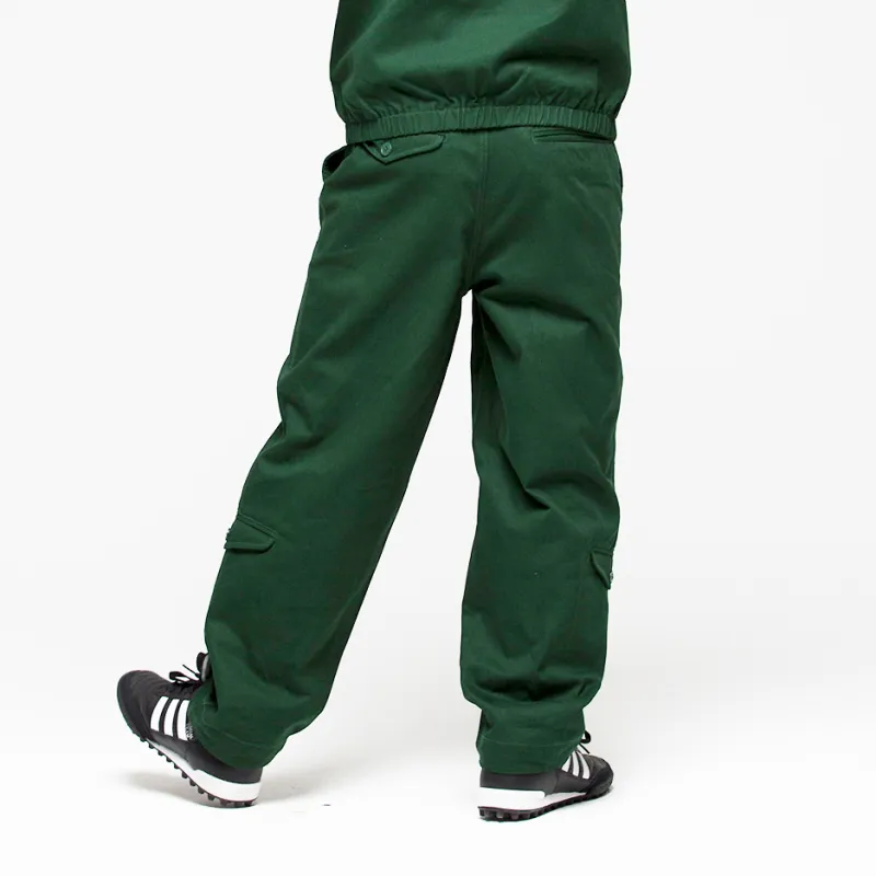 DAKYAM Moderate Casual Pants Unisex Green-3