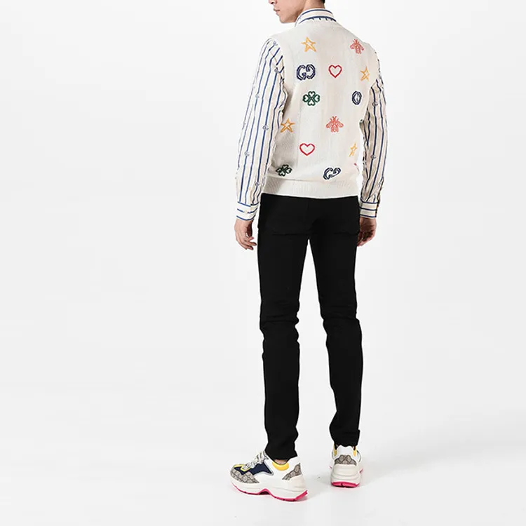 GUCCI Vests Men White-3