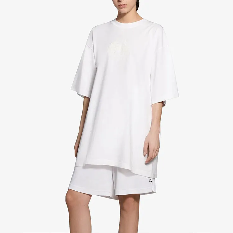 Balenciaga Logo Here Boxy T Shirt-2