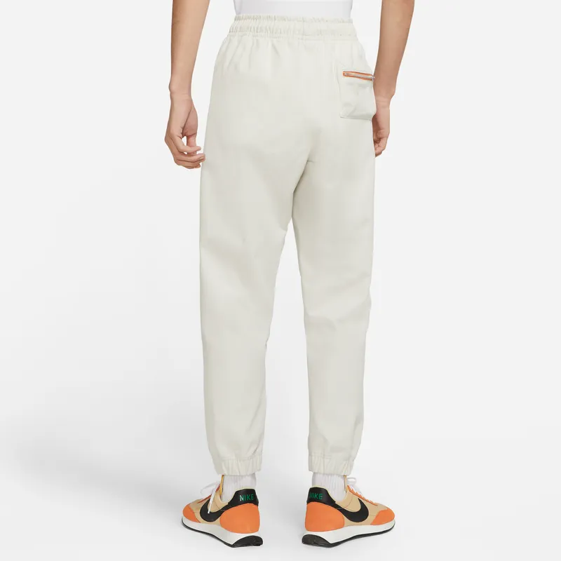 Nike Knitted Sports Pants Men's White-4