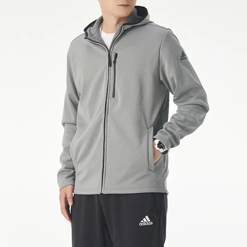 Adidas Jackets Men Medium Heather Gray-5