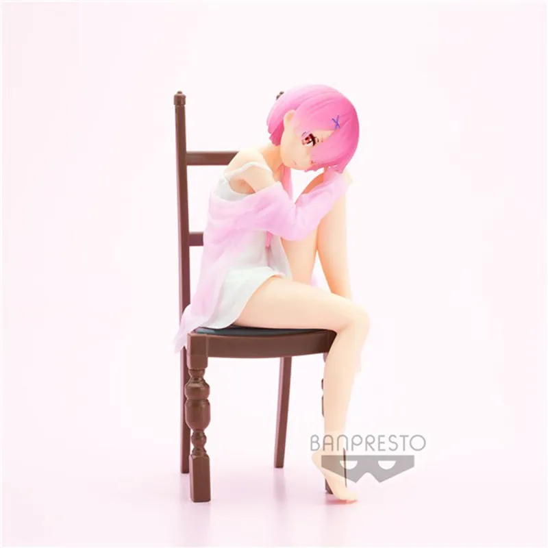 BANPRESTO Ram Glass Factory Relax Zero Starting Life In Another World Bonus Gifts 20cm-2