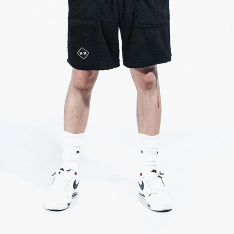 XxDESIGN Casual Shorts Unisex Black-3