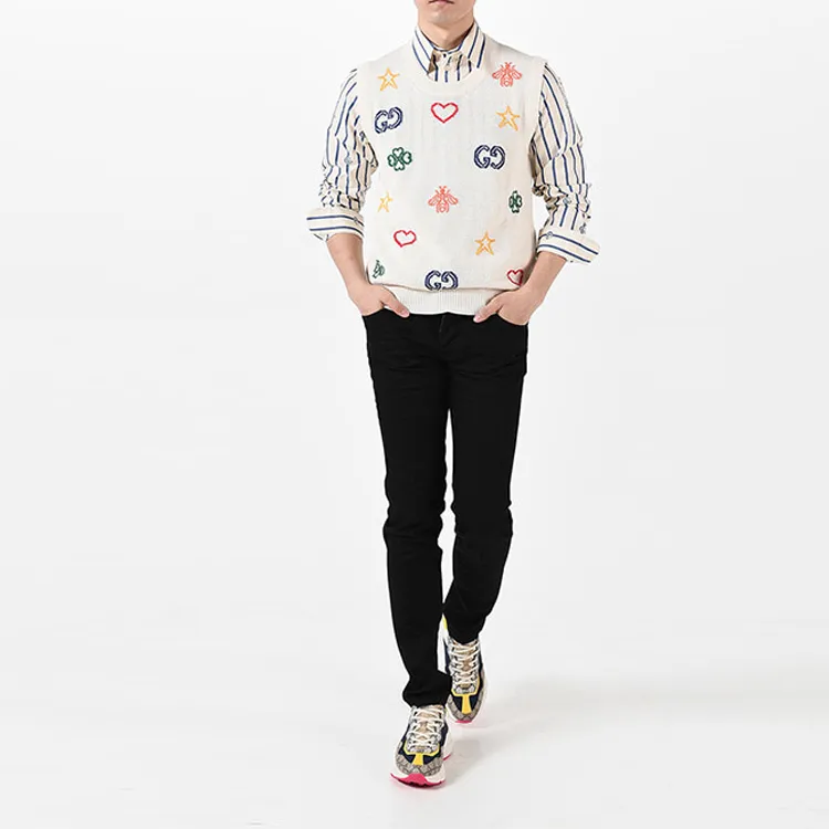 GUCCI Vests Men White-4
