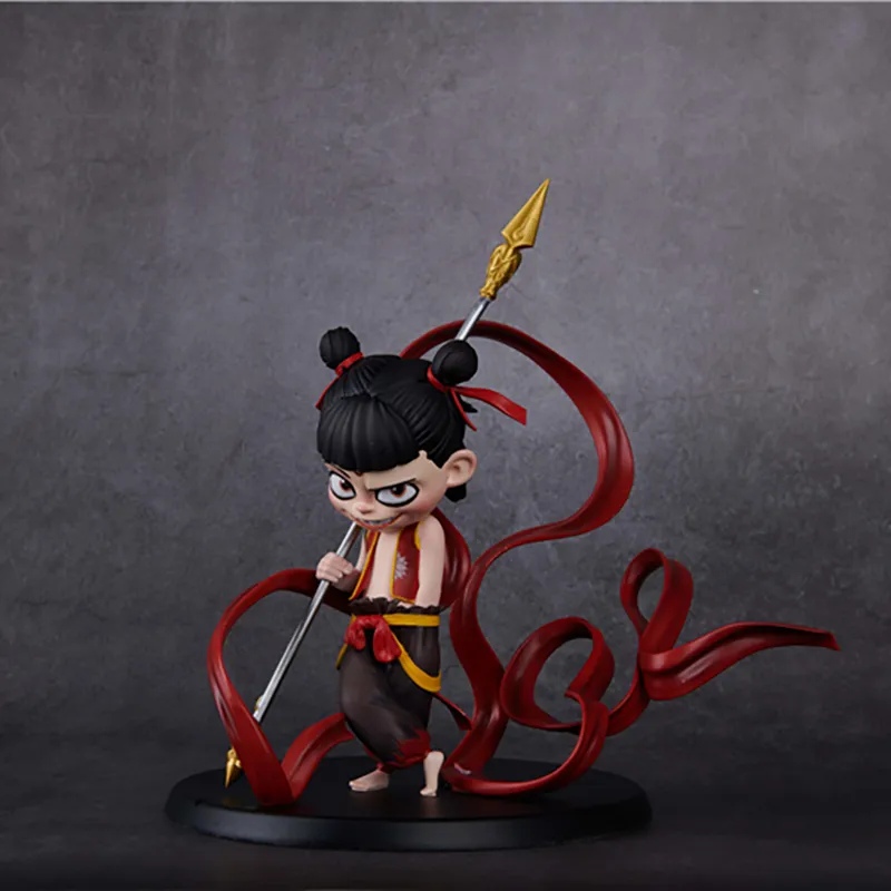 BANDAI Ne Zha Bandai, 'The Magic Of The Descended Demon Child,' Small BN Figure 12cm Scale Figures-2