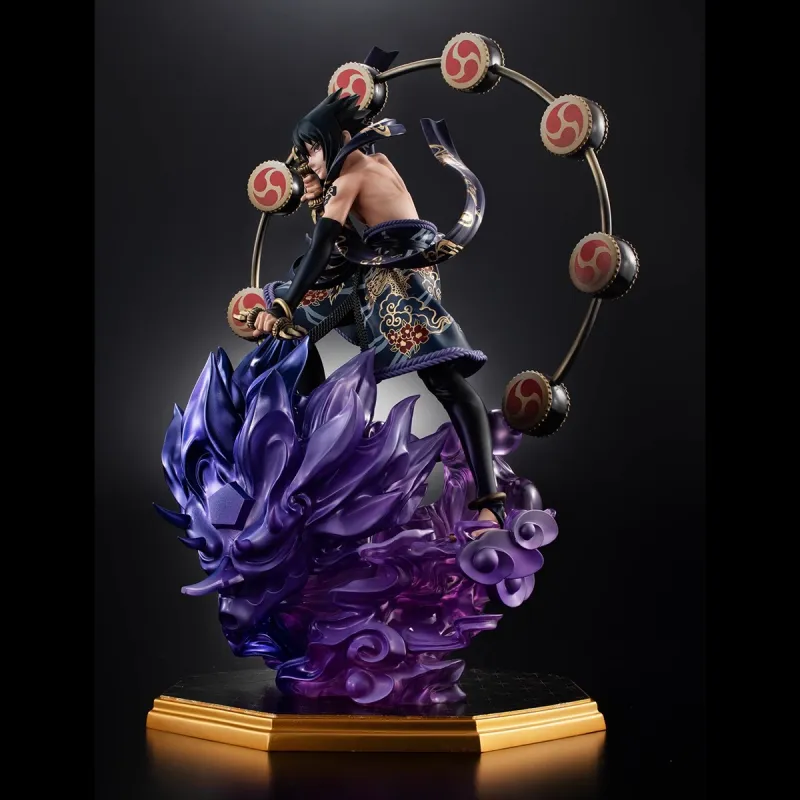 MegaHouse GEM MH Naruto, Wind God Lightning God Naruto Sasuke 2.0 Set Scale Figures 28cm-6