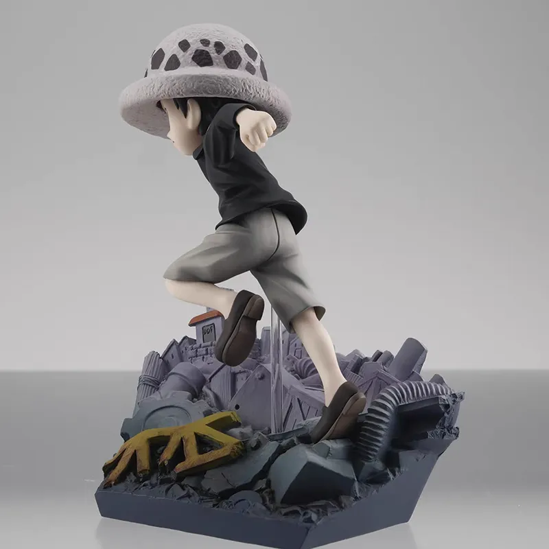 MegaHouse GEM One Piece One Piece, Childhood Luffy, Running Chibi Figures 12cm-3