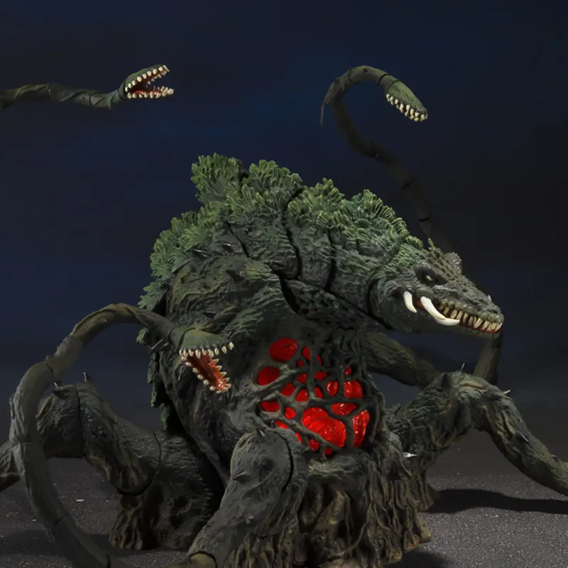 BANDAI S.H. MonsterArts Godzilla Vs. Biollante Biollante Special Color Version Action Figure Gray-5