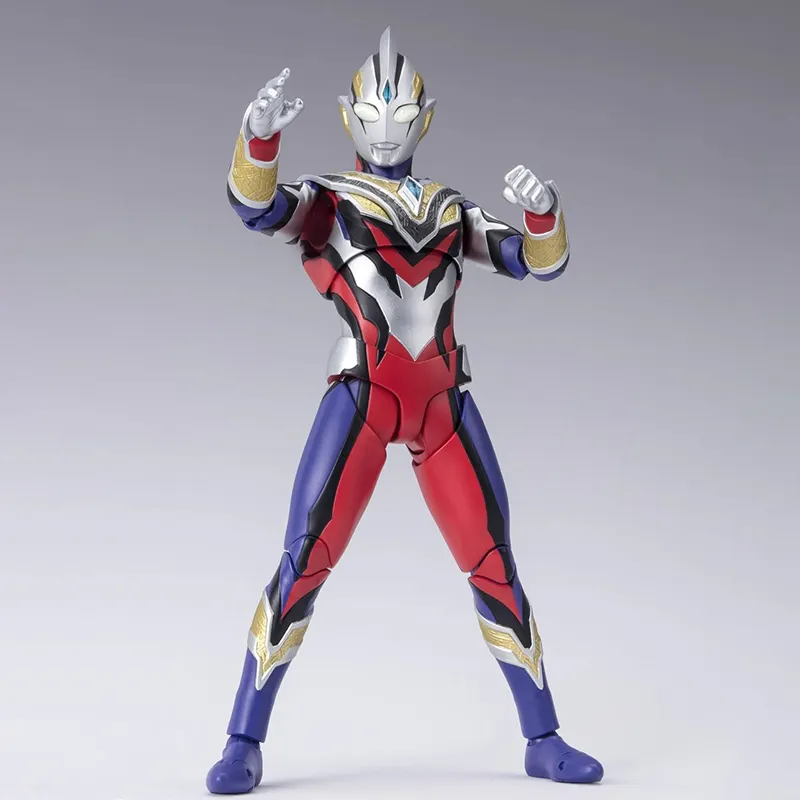 BANDAI 1 12 SHF Truth Ultraman Light And Darkness Final Shape Action Figures-7