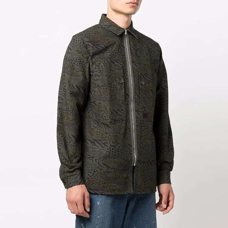 KENZO Shirts Men Green-3