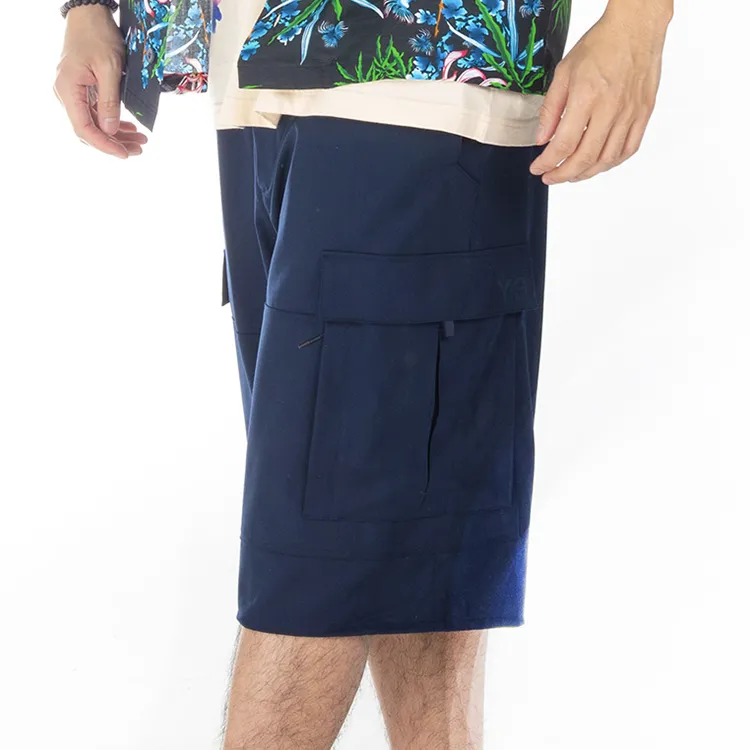 Y-3 Casual Shorts Men Ink Black-3