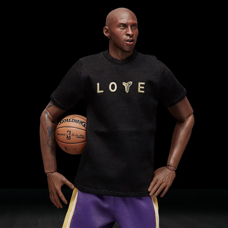 ENTERBAY Nba Collection Kobe Bryant La Lakers 1/6 Scale Real Masterpiece Action Figure Set-6