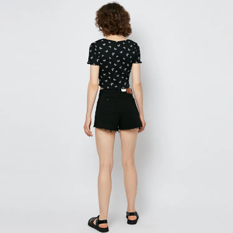 MOUSSY Denim Shorts Women's-3