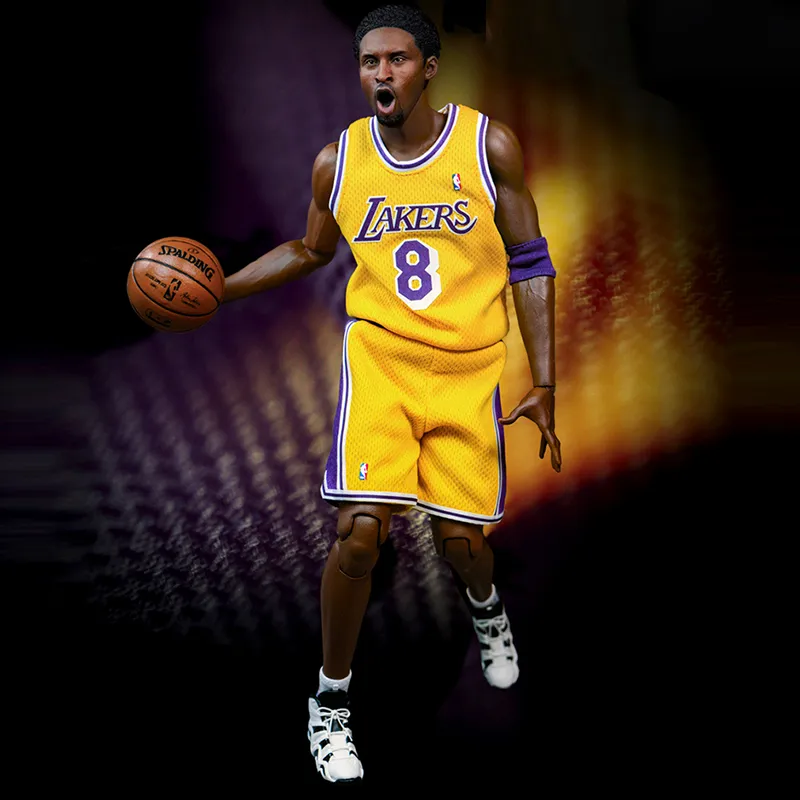 ENTERBAY Nba Collection Kobe Bryant La Lakers 1/6 Scale Real Masterpiece Action Figure Set-4