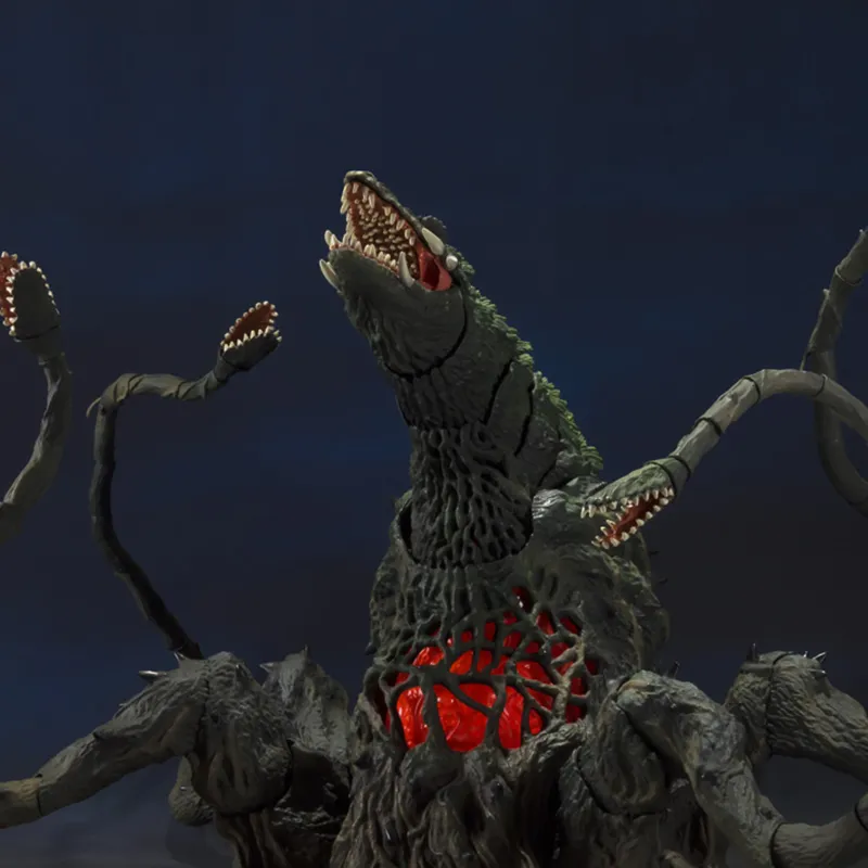 BANDAI S.H. MonsterArts Godzilla Vs. Biollante Biollante Special Color Version Action Figure Gray-2