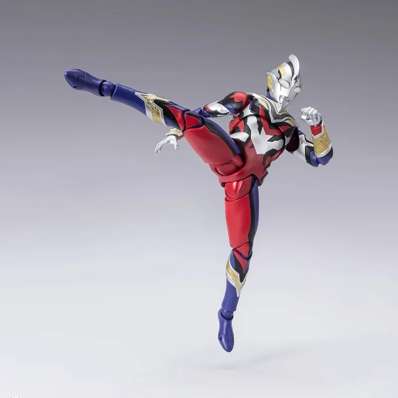 BANDAI 1 12 SHF Truth Ultraman Light And Darkness Final Shape Action Figures-5