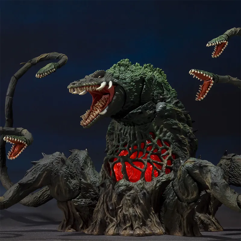 BANDAI S.H. MonsterArts Godzilla Vs. Biollante Biollante Special Color Version Action Figure Gray-4