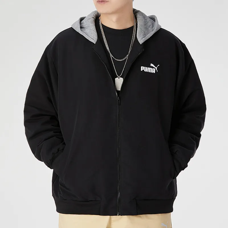 PUMA Jackets Men Black-2