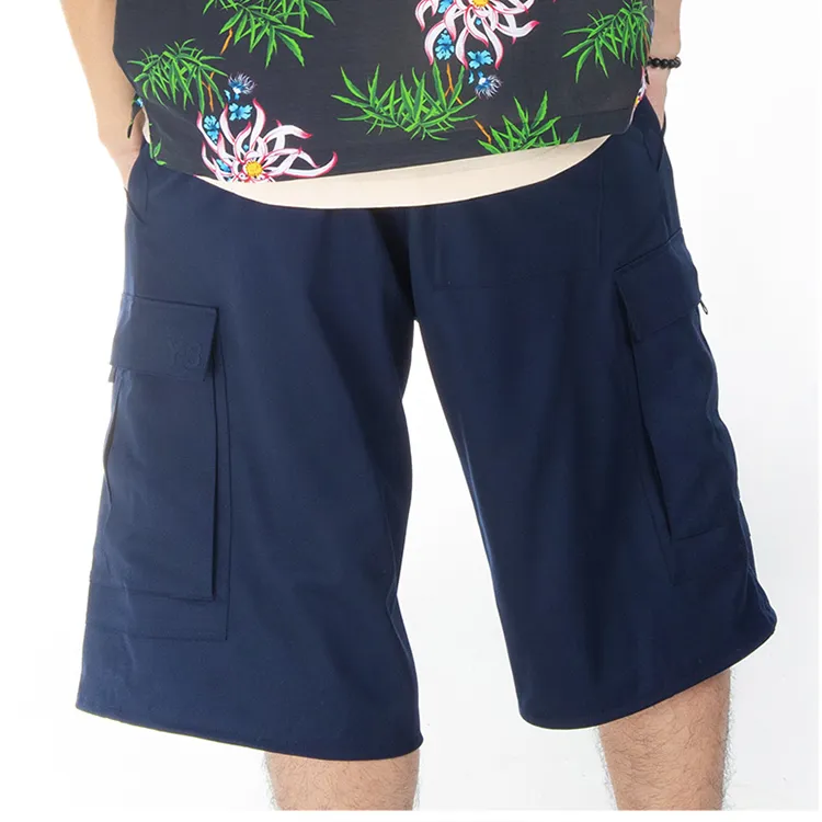 Y-3 Casual Shorts Men Ink Black-2