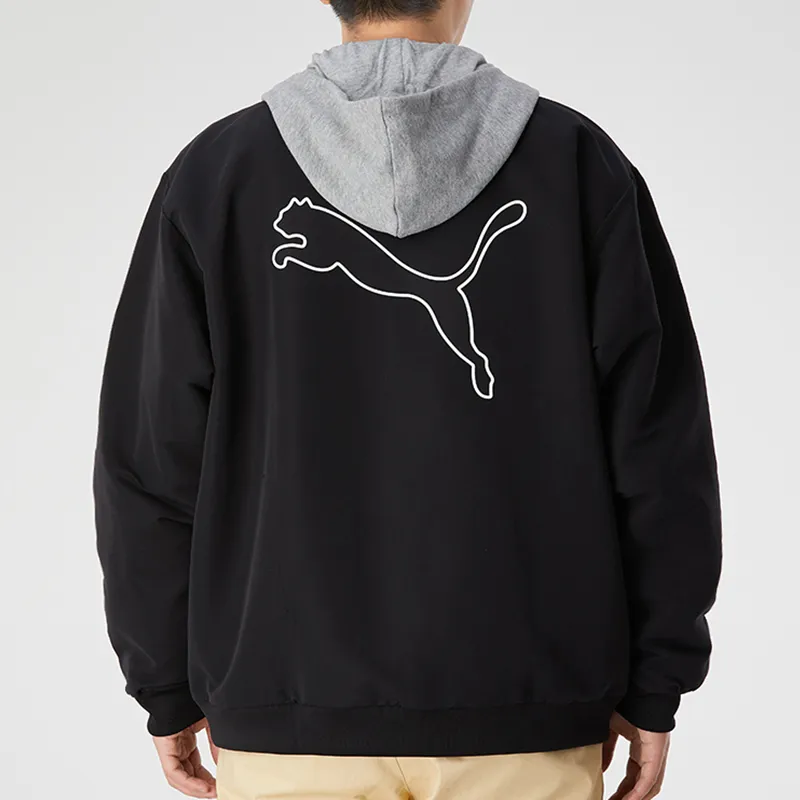 PUMA Jackets Men Black-3